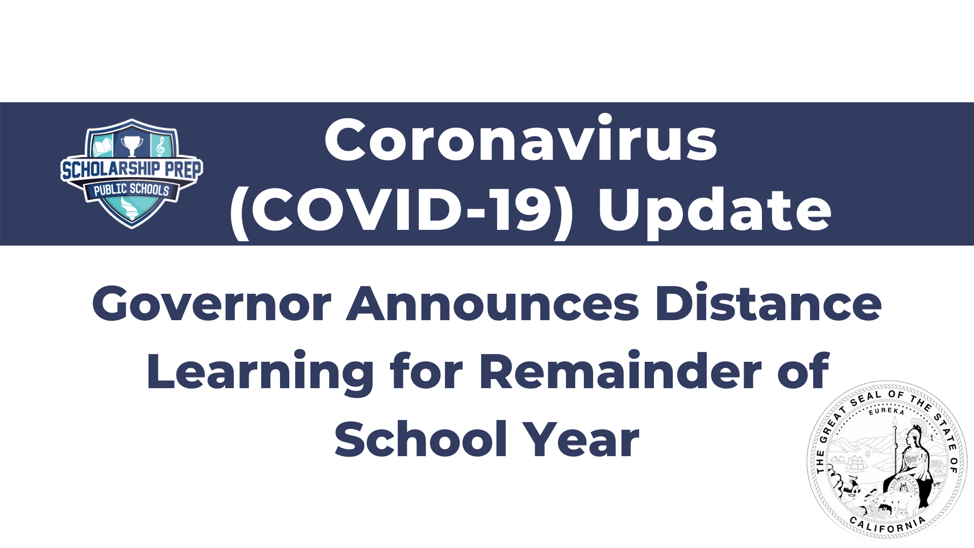 Message From Co-Founders Re: Distance Learning for 2019-20 School Year
